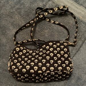 Vera Bradley Navy and Cream Mini Bag